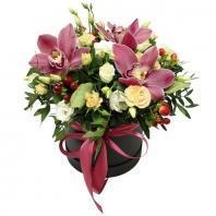 Композиция в шляпной коробке «От души!»